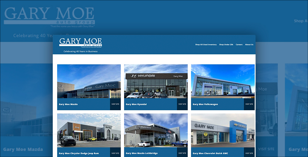 Gary Moe Chrysler, Mazda, VW, & Hyundai Dealership in Alberta